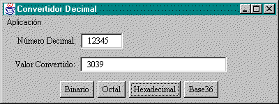 Convertidor decimal